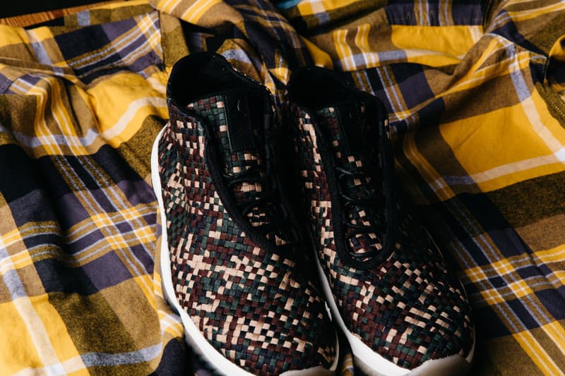 Air Jordan Future premium nike Woven Camo dark army sail black new 2018 august buy nike sneaker politics