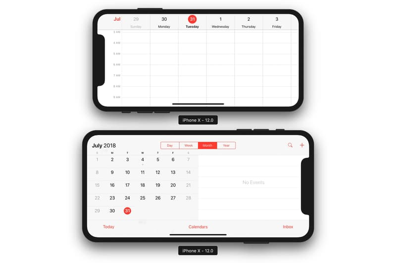 Apple Leak Larger iPhone X iOS 12 beta