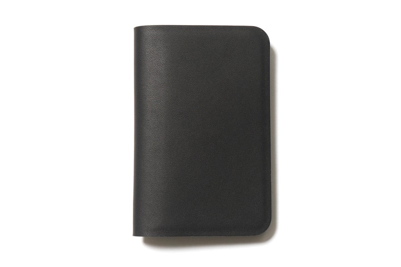 Arc’teryx Veilance Engineered Leather Accessories Spring Summer 2018 Casing Card Wallet Black Billfold 78mm 89mm Passport Wallet