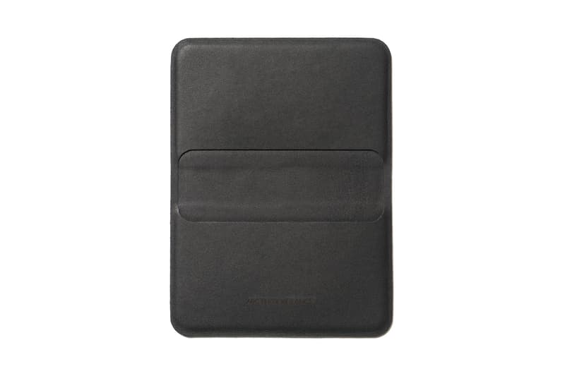 Arc’teryx Veilance Engineered Leather Accessories Spring Summer 2018 Casing Card Wallet Black Billfold 78mm 89mm Passport Wallet