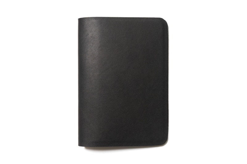 Arc’teryx Veilance Engineered Leather Accessories Spring Summer 2018 Casing Card Wallet Black Billfold 78mm 89mm Passport Wallet