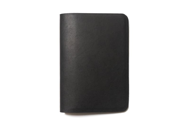 Arc’teryx Veilance Engineered Leather Accessories Spring Summer 2018 Casing Card Wallet Black Billfold 78mm 89mm Passport Wallet