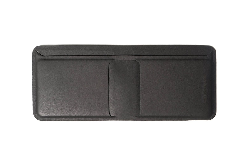 Arc’teryx Veilance Engineered Leather Accessories Spring Summer 2018 Casing Card Wallet Black Billfold 78mm 89mm Passport Wallet