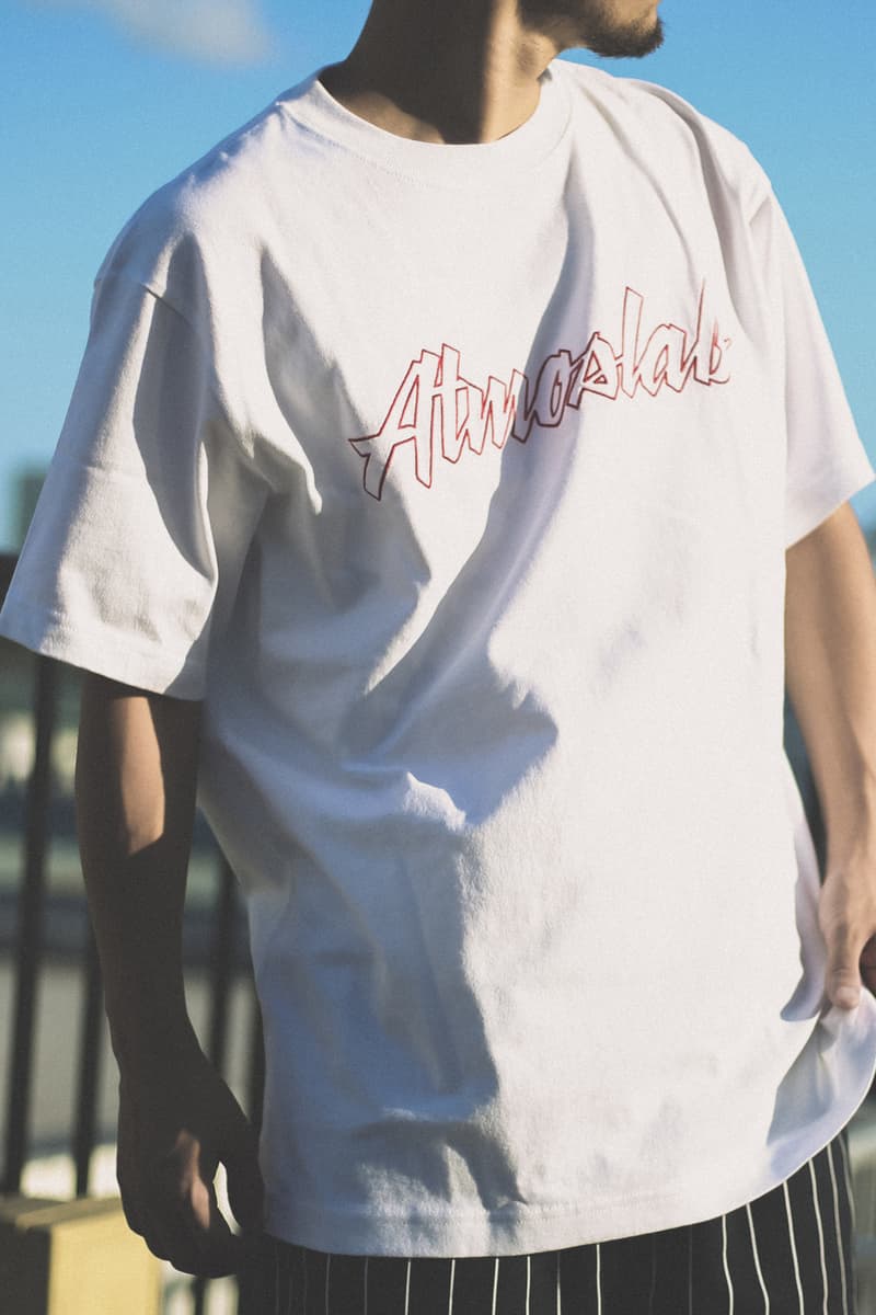 atmos LAB Champion Fall Winter 2018 Collab august 11 2018 drop release lookbook drop release date info hoodie tee shirt hat beanine