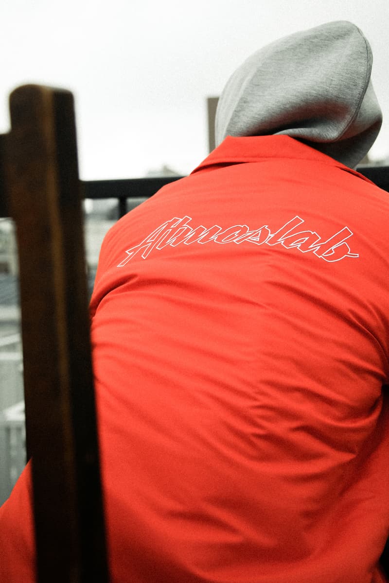 atmos LAB Champion Fall Winter 2018 Collab august 11 2018 drop release lookbook drop release date info hoodie tee shirt hat beanine