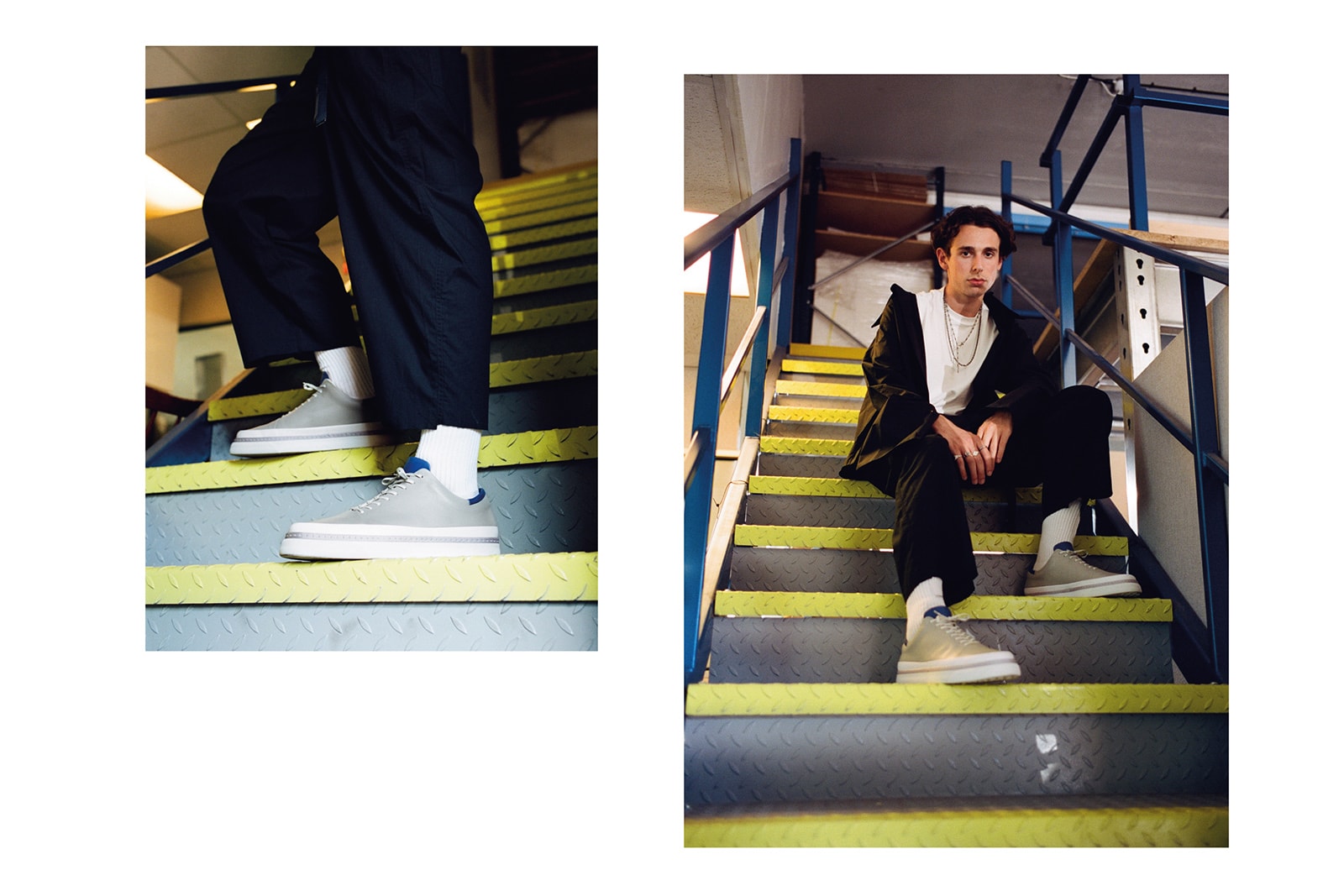 Auxiliary Vol. 1 Footwear Lookbook Shoes Trainers Sneakers Kicks Cop Purchase Buy Available Selfridges Liberty London Booming Late 80's 90's Economy Premium Brand Matthew Taylor Designer Eddie Wailes