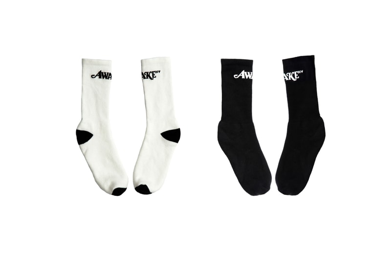Awake NY Mid-Summer 2018 T-Shirts Nas Goldfish Socks Keychains Ether