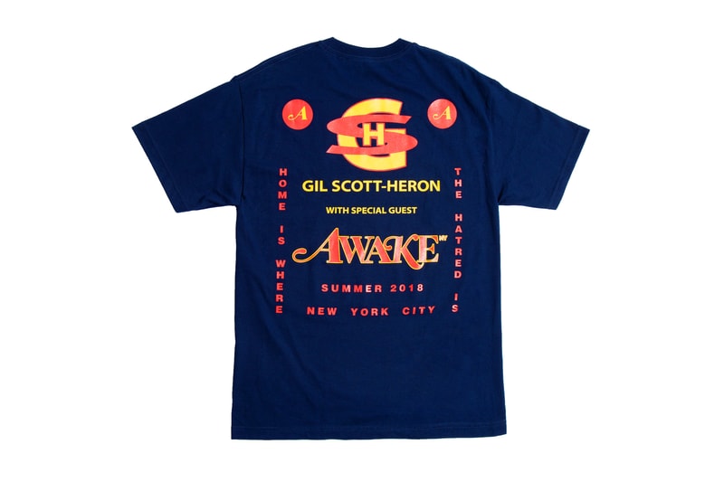 Awake NY Mid-Summer 2018 T-Shirts Nas Goldfish Socks Keychains Ether