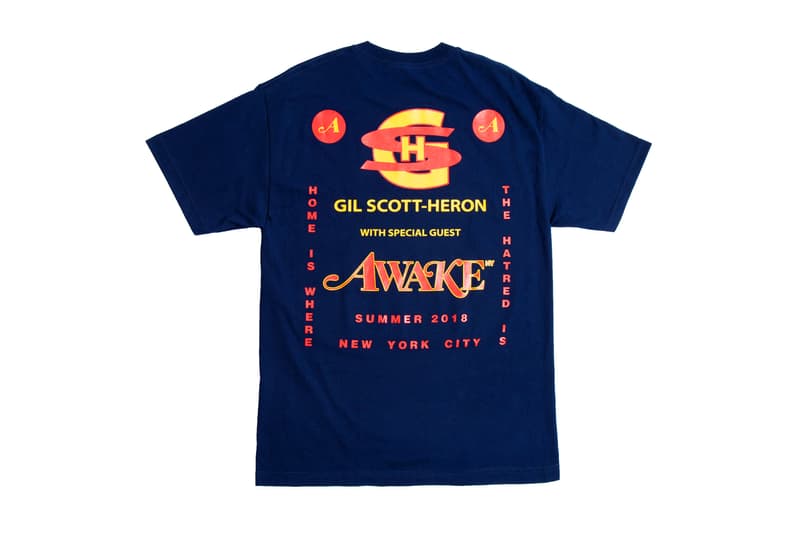 Awake NY Mid-Summer 2018 T-Shirts Nas Goldfish Socks Keychains Ether