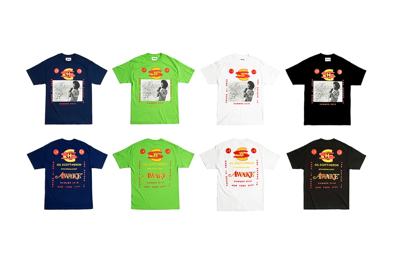 Awake NY Mid-Summer 2018 T-Shirts Nas Goldfish Socks Keychains Ether