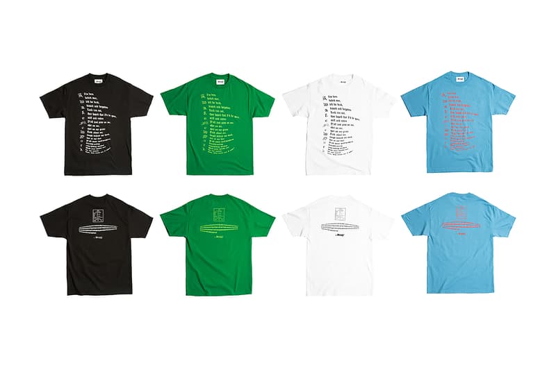 Awake NY Mid-Summer 2018 T-Shirts Nas Goldfish Socks Keychains Ether