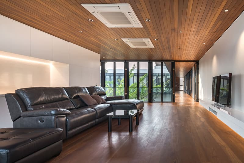 BAAN RORB Integrated Field Thailand Homes Houses Modern Interior Exterior Design Gardens Wooden Architecture Architects