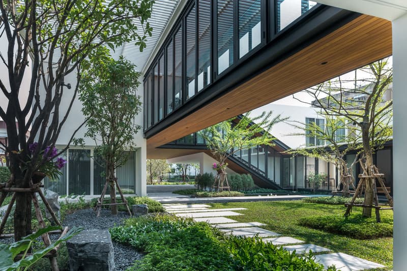 BAAN RORB Integrated Field Thailand Homes Houses Modern Interior Exterior Design Gardens Wooden Architecture Architects