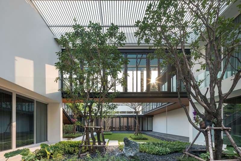 BAAN RORB Integrated Field Thailand Homes Houses Modern Interior Exterior Design Gardens Wooden Architecture Architects