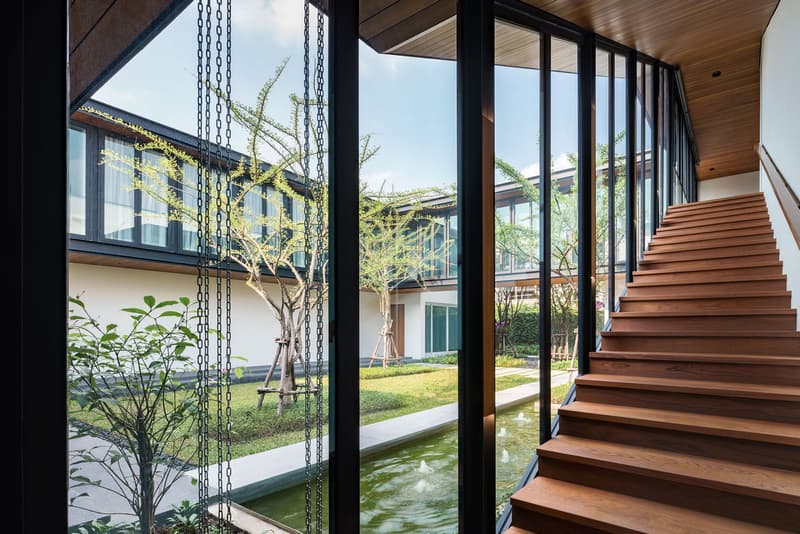 BAAN RORB Integrated Field Thailand Homes Houses Modern Interior Exterior Design Gardens Wooden Architecture Architects