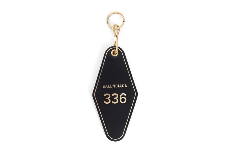 balenciaga hotel keychain