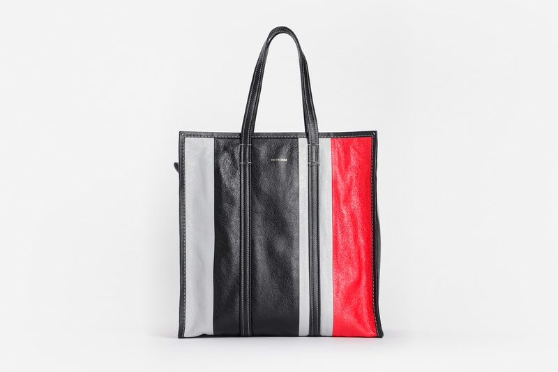 Balenciaga Fall Winter 2018 collection Leather Tote Bags accessories release info black grey yellow red