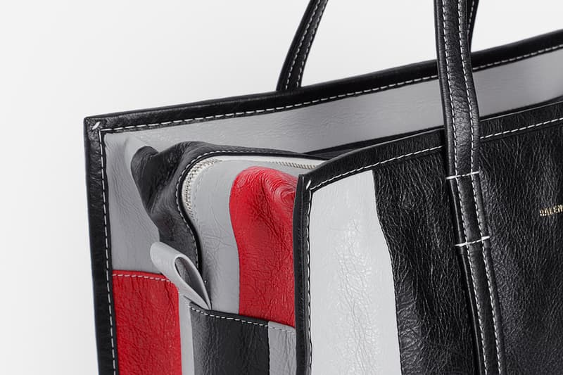 Balenciaga Fall Winter 2018 collection Leather Tote Bags accessories release info black grey yellow red