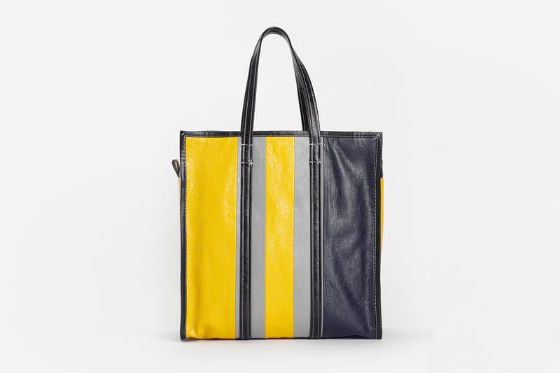 Balenciaga Fall Winter 2018 collection Leather Tote Bags accessories release info black grey yellow red