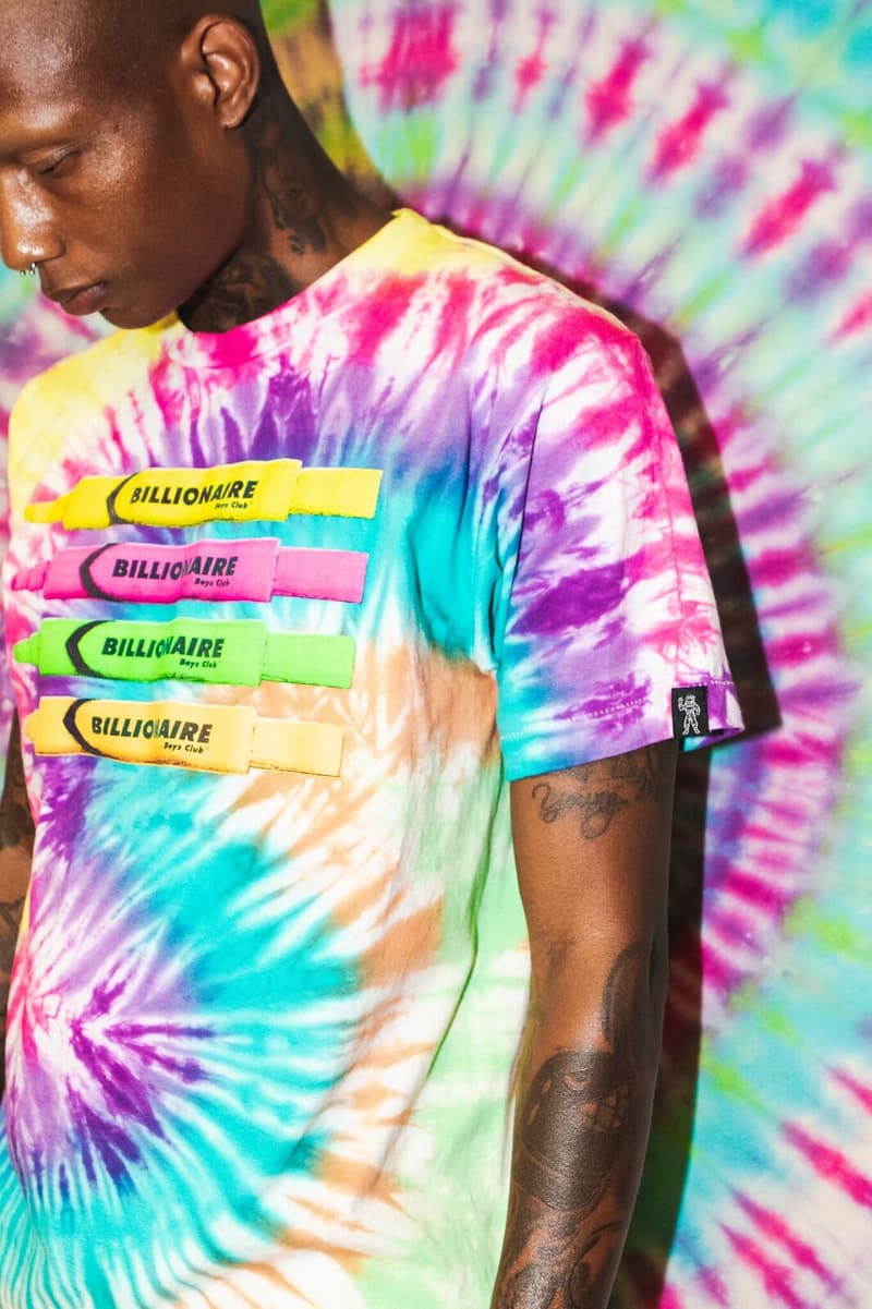 billionaire boys club bbc 2018 lab tie dye capsule collection t shirt new summer custom new york city exclusive