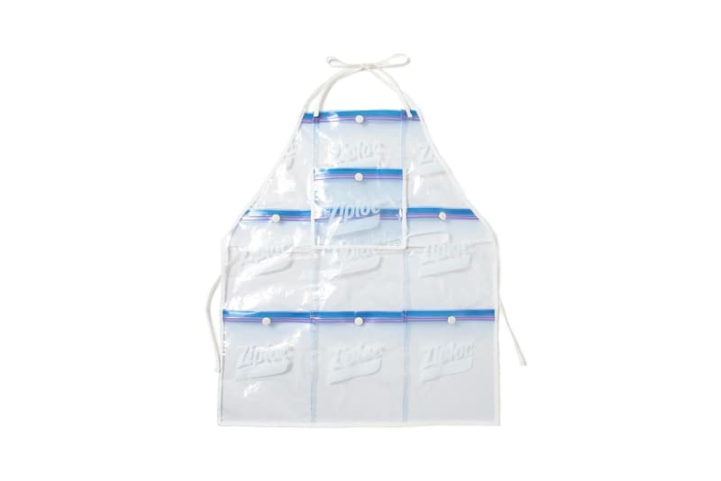 beams couture ray ziploc bag baggie collaboration collection apron visor umbrella pouch backpack waist fanny pack bag shoulder hat tote