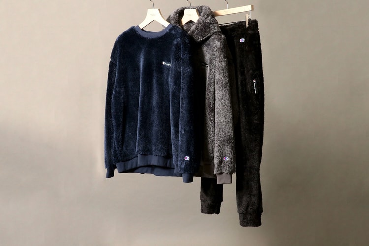 BEAUTY & YOUTH & Champion Reunite for Cozy Sherpa Fleece Collection