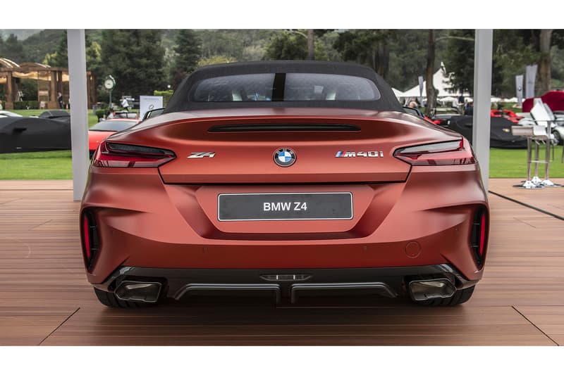 BMW Z4 M40i Roadster First Edition Super Car 2019 pebble beach