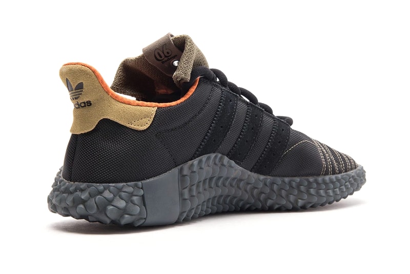 Bodega adidas Consortium Kamanda Sobakov Suede Core Black Khaki Bone Ice Purple Solar Orange Boston