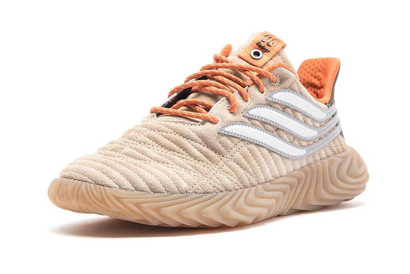 Bodega adidas Consortium Kamanda Sobakov Suede Core Black Khaki Bone Ice Purple Solar Orange Boston