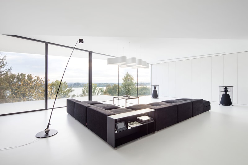 By the Way House KWK Promes Architects Homes Houses Modern Interior Exterior Garden Car Garage White Valley Views