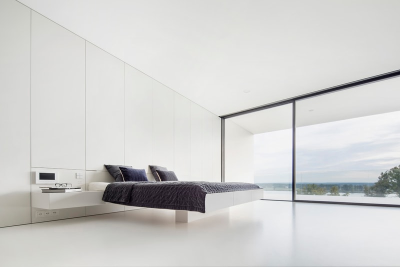 By the Way House KWK Promes Architects Homes Houses Modern Interior Exterior Garden Car Garage White Valley Views