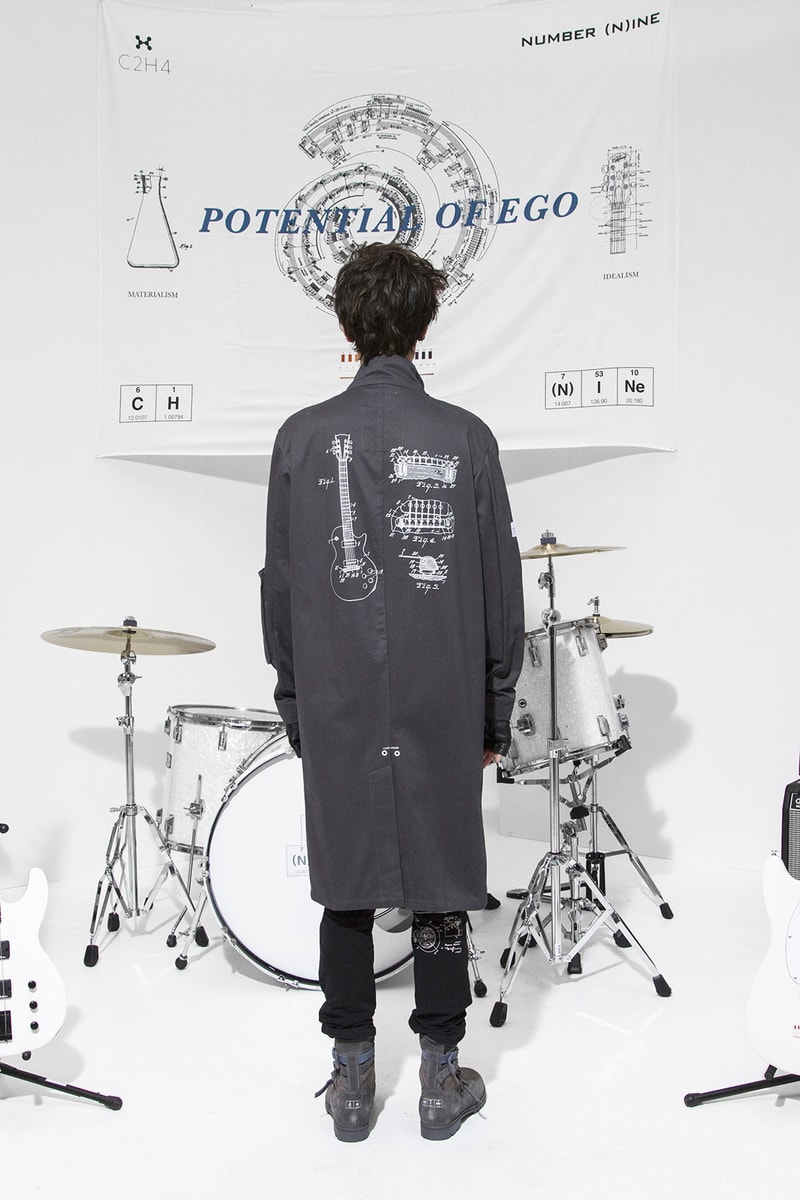 C2H4 x Number (N)ine 2018 Collaboration Collection Lookbook Clothing Cop Purchase Buy