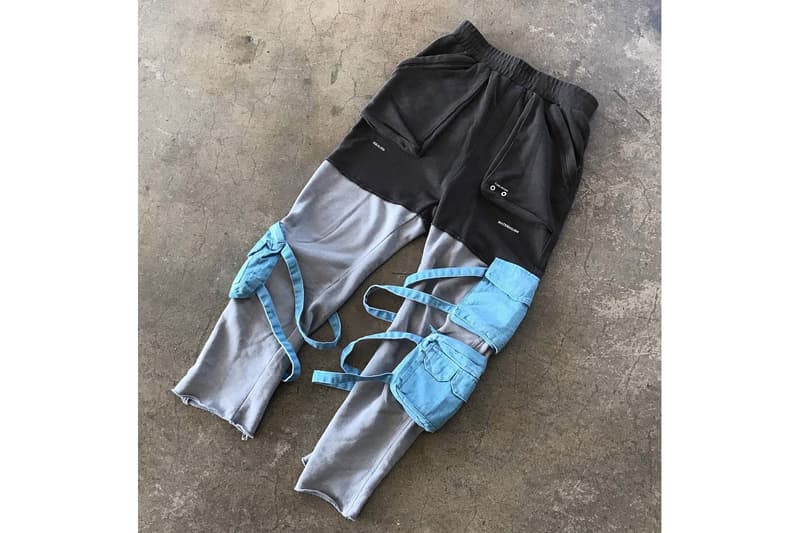 C2H4 Number (N)ine Collaboration guitar bags deums belt boots sweatpants