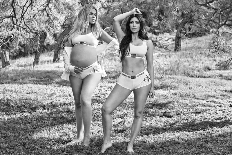 Kardashian-Jenner sisters Calvin Klein Fall 2018 Underwear & Jeans Campaign kim khloe kourtney kendall kylie
