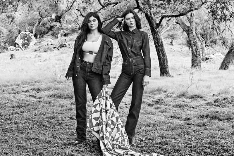 Kardashian-Jenner sisters Calvin Klein Fall 2018 Underwear & Jeans Campaign kim khloe kourtney kendall kylie