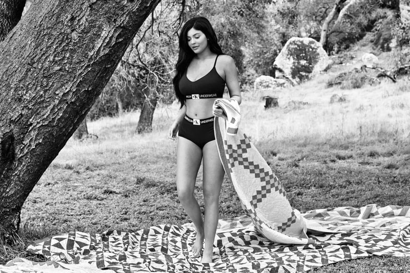 Kardashian-Jenner sisters Calvin Klein Fall 2018 Underwear & Jeans Campaign kim khloe kourtney kendall kylie