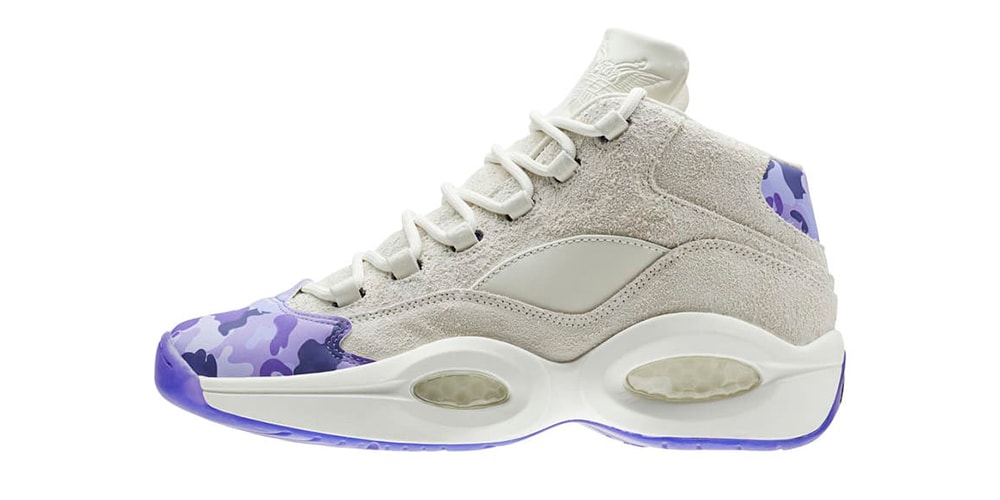 reebok question purple and gold