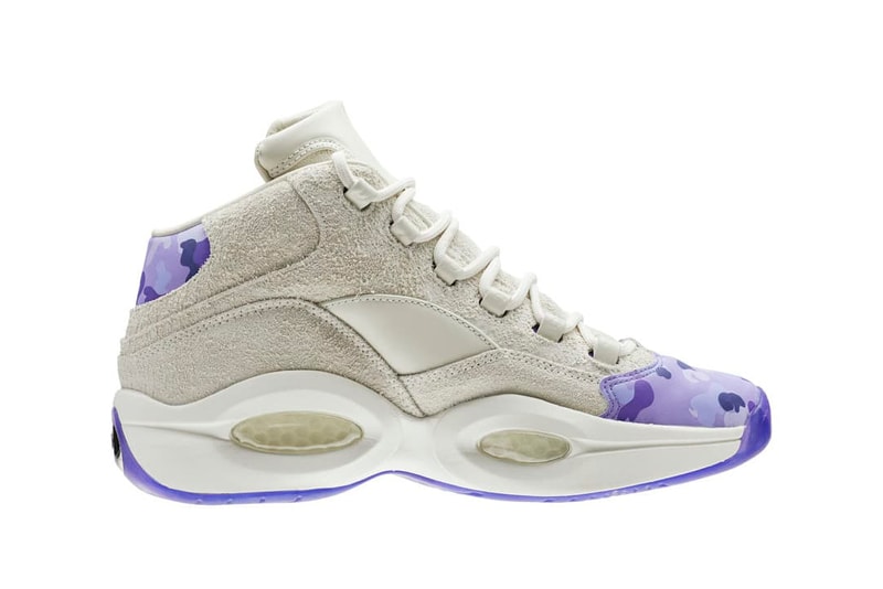 Cam'ron Reebok Question Dipset Purple Camo Colorway Release Date Shoes Sneakers Trainers Kicks