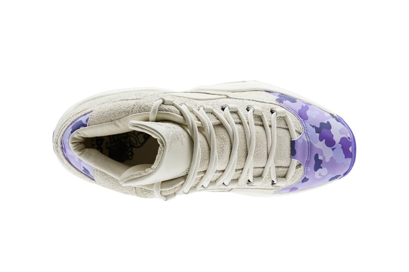 Cam'ron Reebok Question Dipset Purple Camo Colorway Release Date Shoes Sneakers Trainers Kicks