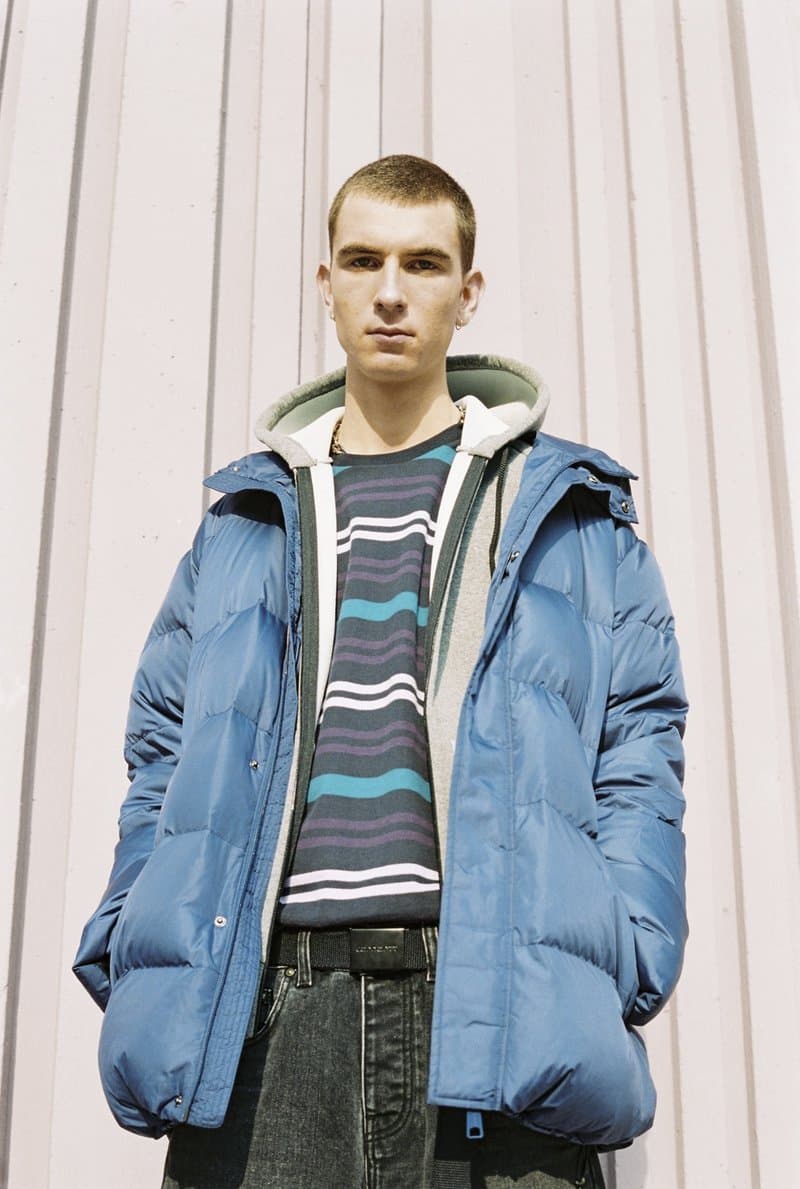 Carharrtt WIP Fall Winter 2018 Lookbook Collection outerwear puffer jacket hoodie shirt sweater knit jumper