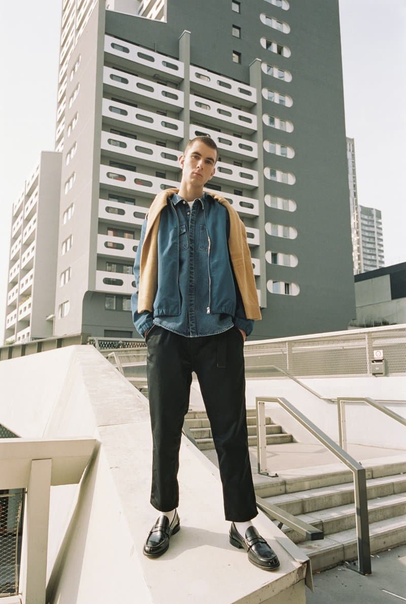 Carharrtt WIP Fall Winter 2018 Lookbook Collection outerwear puffer jacket hoodie shirt sweater knit jumper