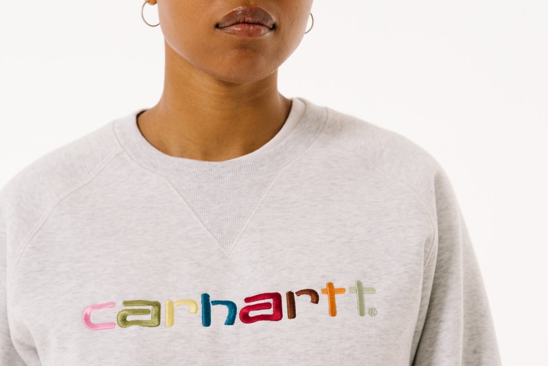 Carhartt WIP Oi Polloi 2018 Capsule Collection Collab Collaboration Cop Purchase Buy Fashion Clothing Sweaters Grey Gray Brown