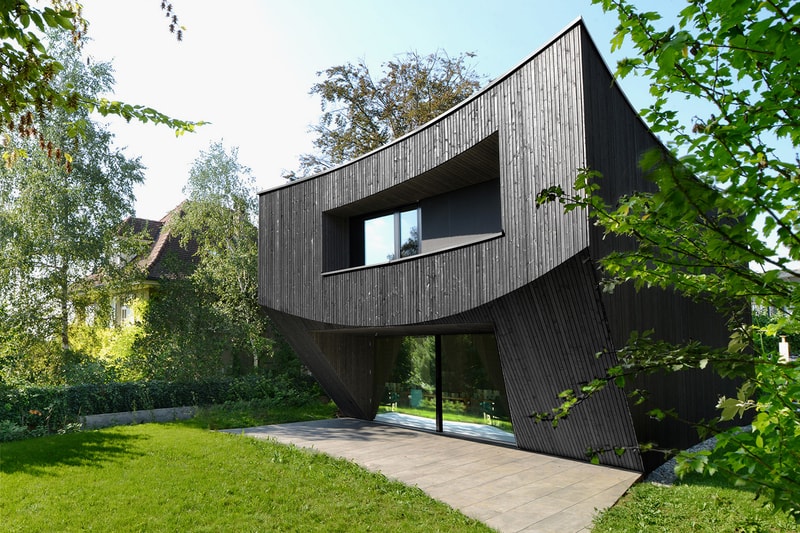 Casa Curved Daluz Gonzalez Architekten Basel Switzerland Modern Interior Exterior Wooden Design Garden Houses Homes Architect Architecture