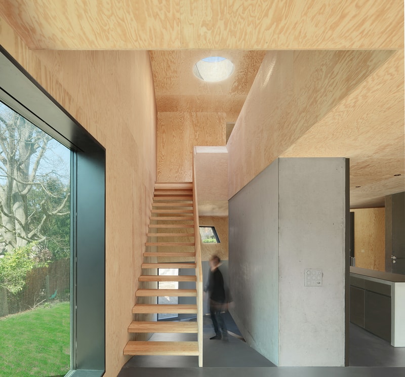 Casa Curved Daluz Gonzalez Architekten Basel Switzerland Modern Interior Exterior Wooden Design Garden Houses Homes Architect Architecture