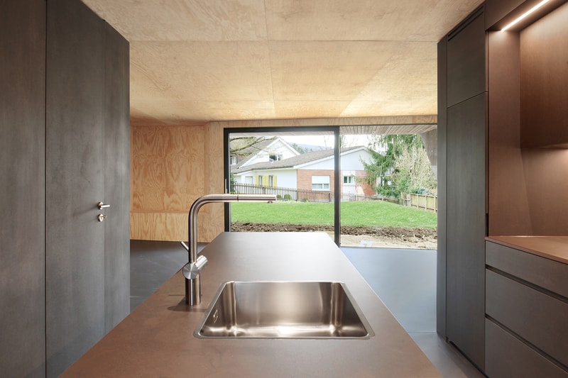 Casa Curved Daluz Gonzalez Architekten Basel Switzerland Modern Interior Exterior Wooden Design Garden Houses Homes Architect Architecture