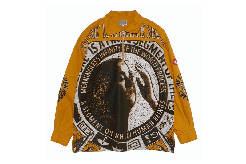 Cav empt big oversized zipper shirts orange navy graphic tony feltwell sk8thing fall winter 2018 print august 24 2018 release date drop buy sale sell purchase