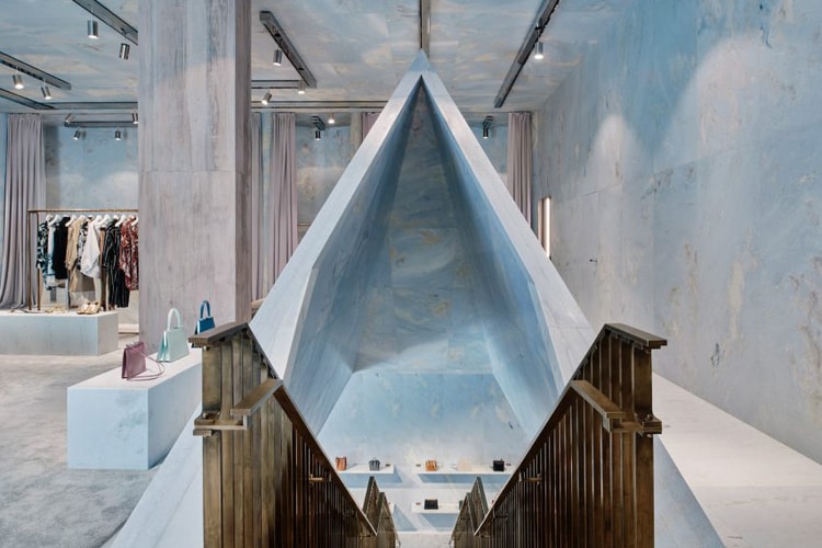 CÉLINE's New Miami Flagship Is a Blue Marble Dream