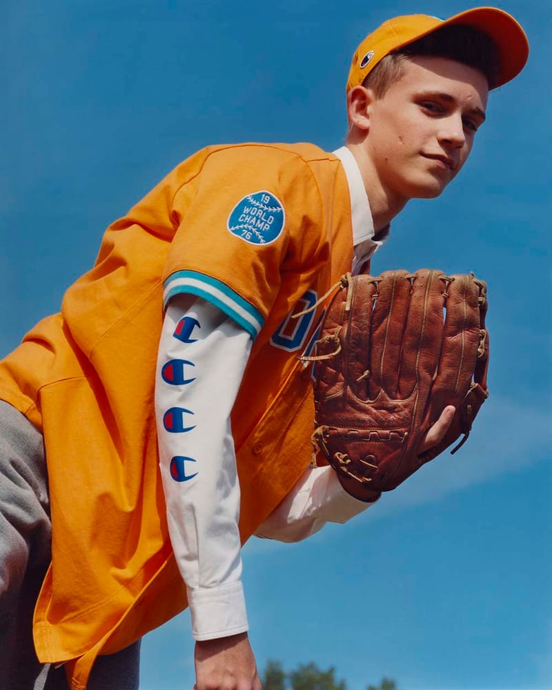 champion x beams baseball jersey