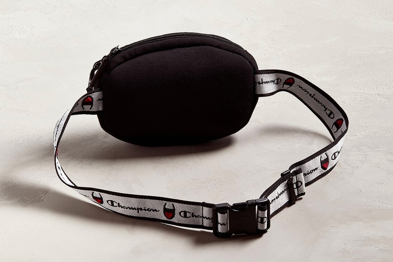 champion fanny pack side bags black