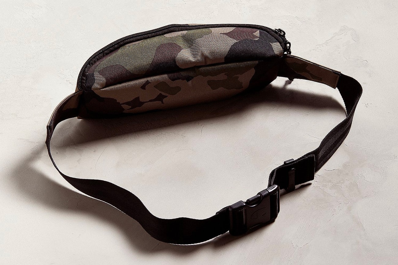 champion fanny pack side bags olive camo